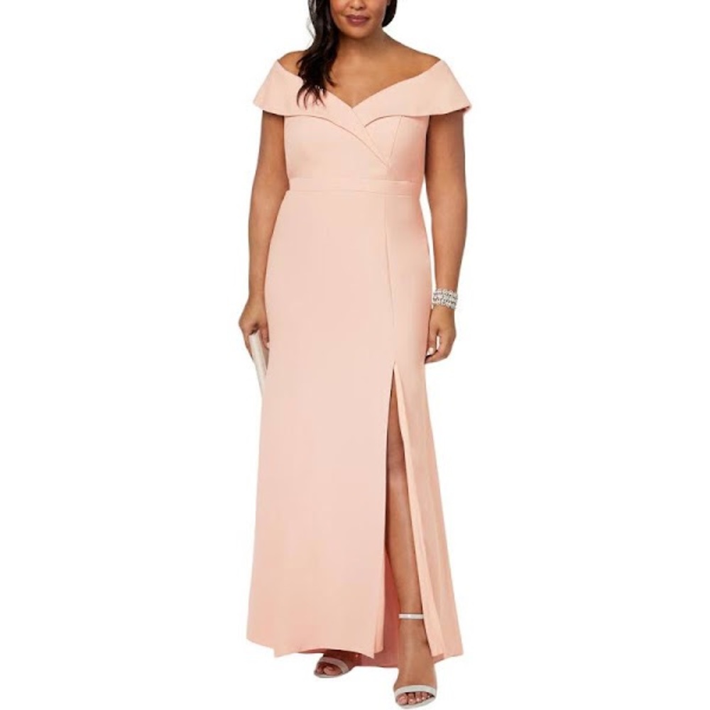 Xscape off the shoulder gown - 16W
